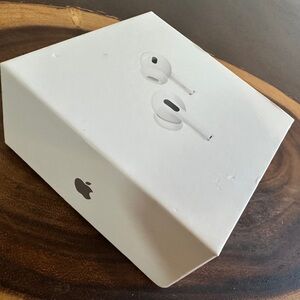 BOX & EAR TIPS ONLY Original Apple AirPods Pro 2nd Gen Box w/New Ear Tips
XS+S+L